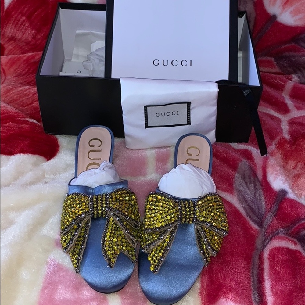 GUCCI bow sandals